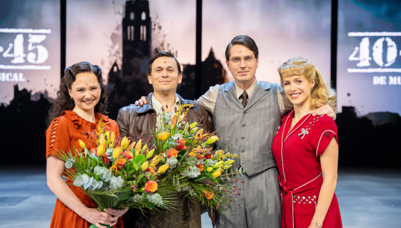 Afbeelding nieuwsartikel: 'Nieuwe hoofdrollen schitteren tijdens perspremiere 40-45, de Musical'